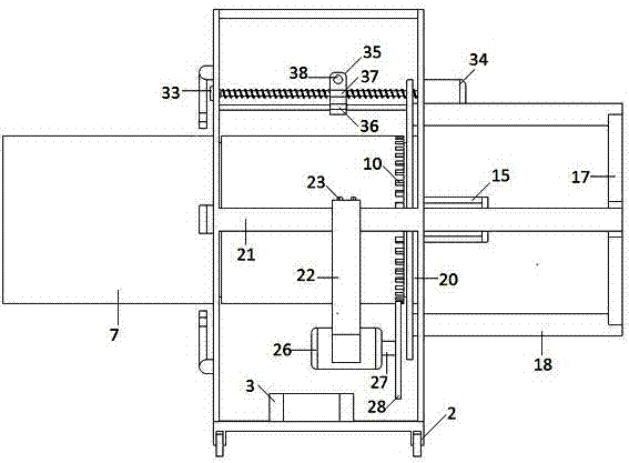 A multifunctional cable take-up reel and a take-up method