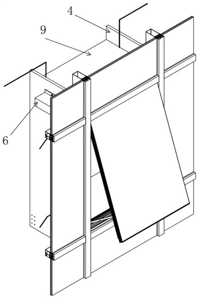 Glass curtain wall opening window leakproofness field unmanned aerial vehicle and heat preservation box body combined detection device and method