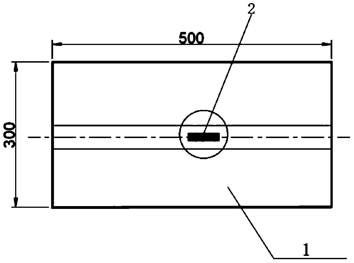 Manufacturing method of weld defect testing plate for austenitic stainless steel having crack defects