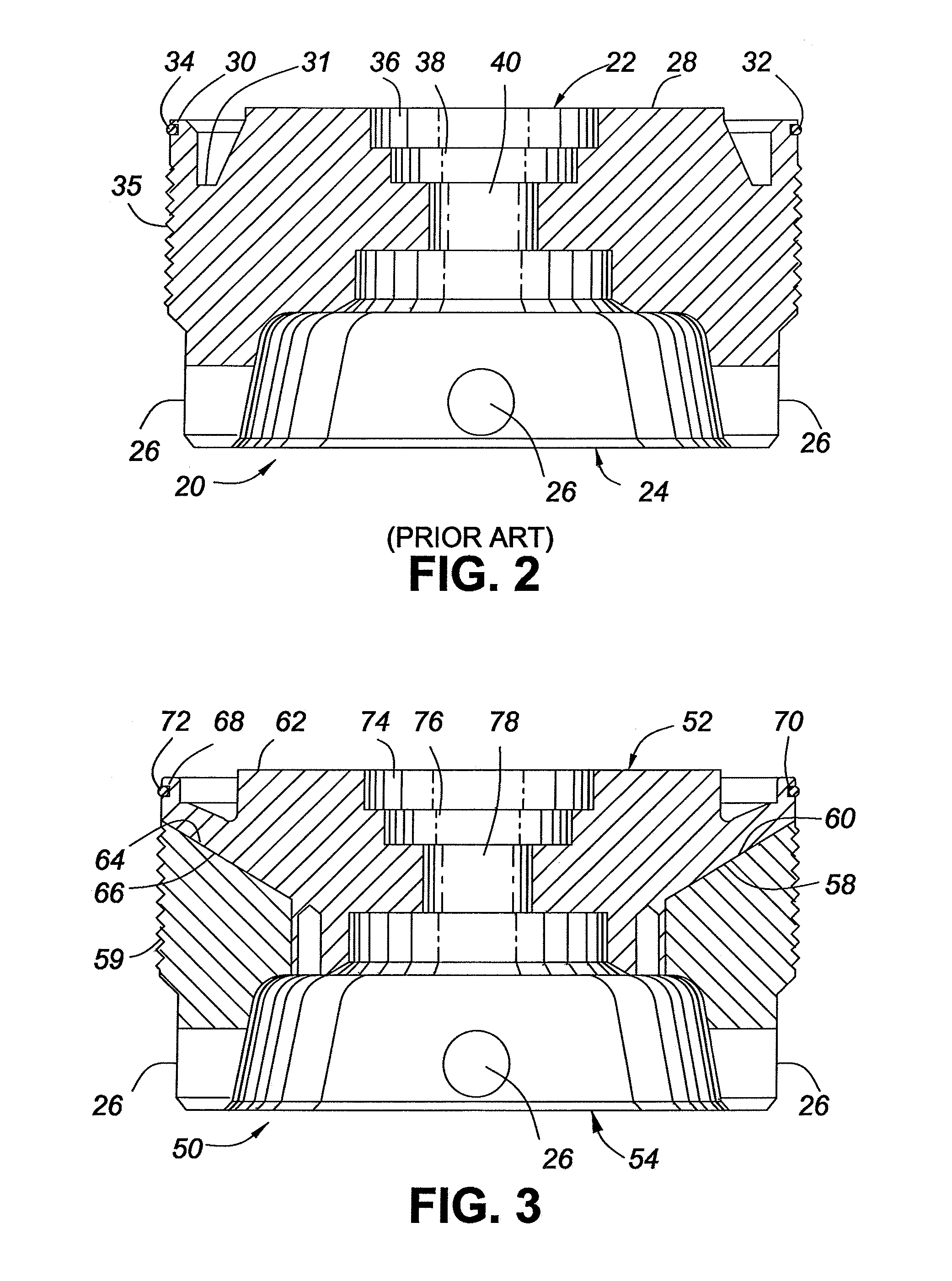 Two-part back cap for a plug valve and plug valves incorporating same