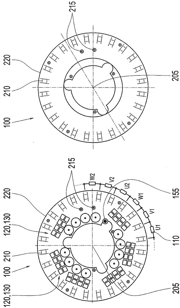 Control of rotating field machine