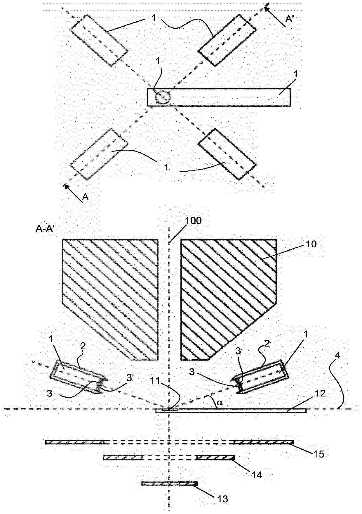 Apparatus for combined stem and eds tomography