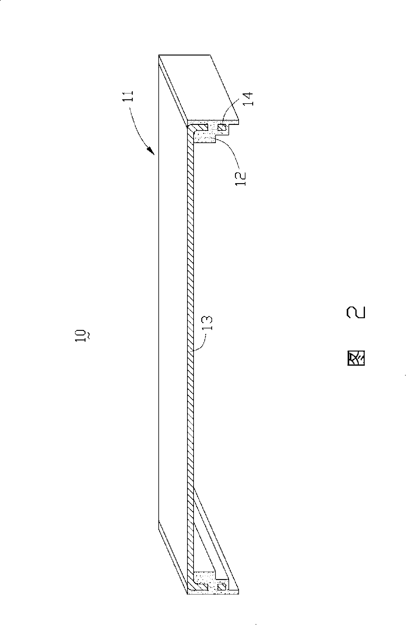 Thermoplastic composite structure and producing method
