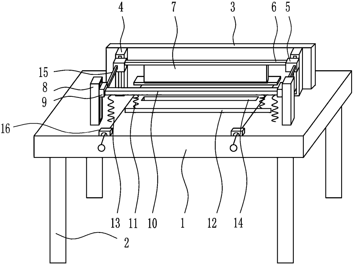 A kind of Qimaofeng equipment for brush making