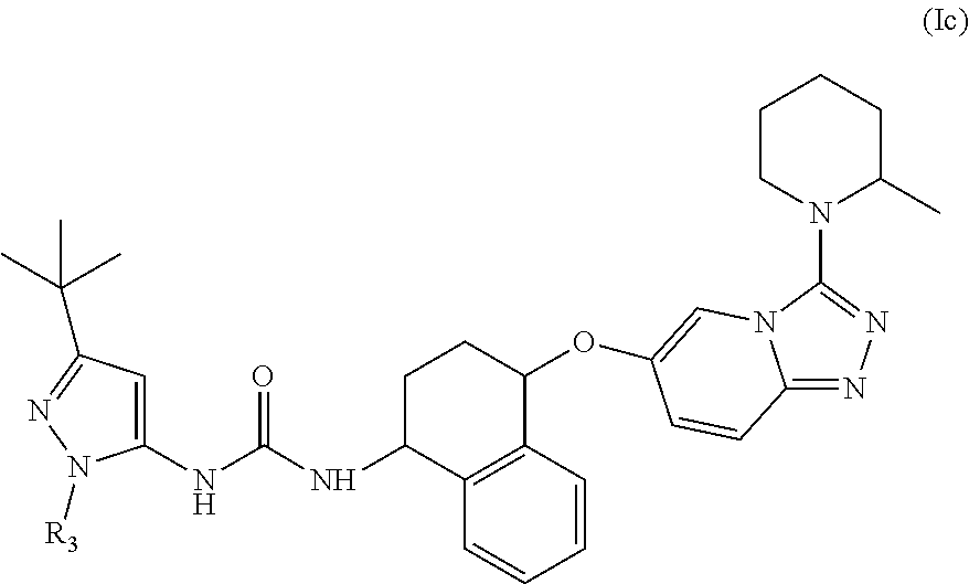 Derivatives of [1, 2, 4] triazolo [4, 3-a] pyridine as P38—MAP kinase inhibitors