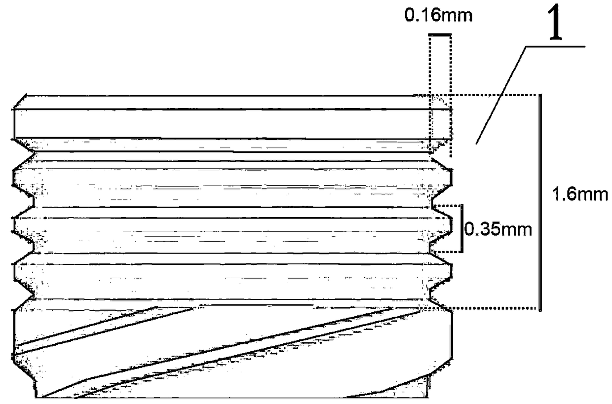 Dental department implant and method for verifying binding ability of dental department implant to bone