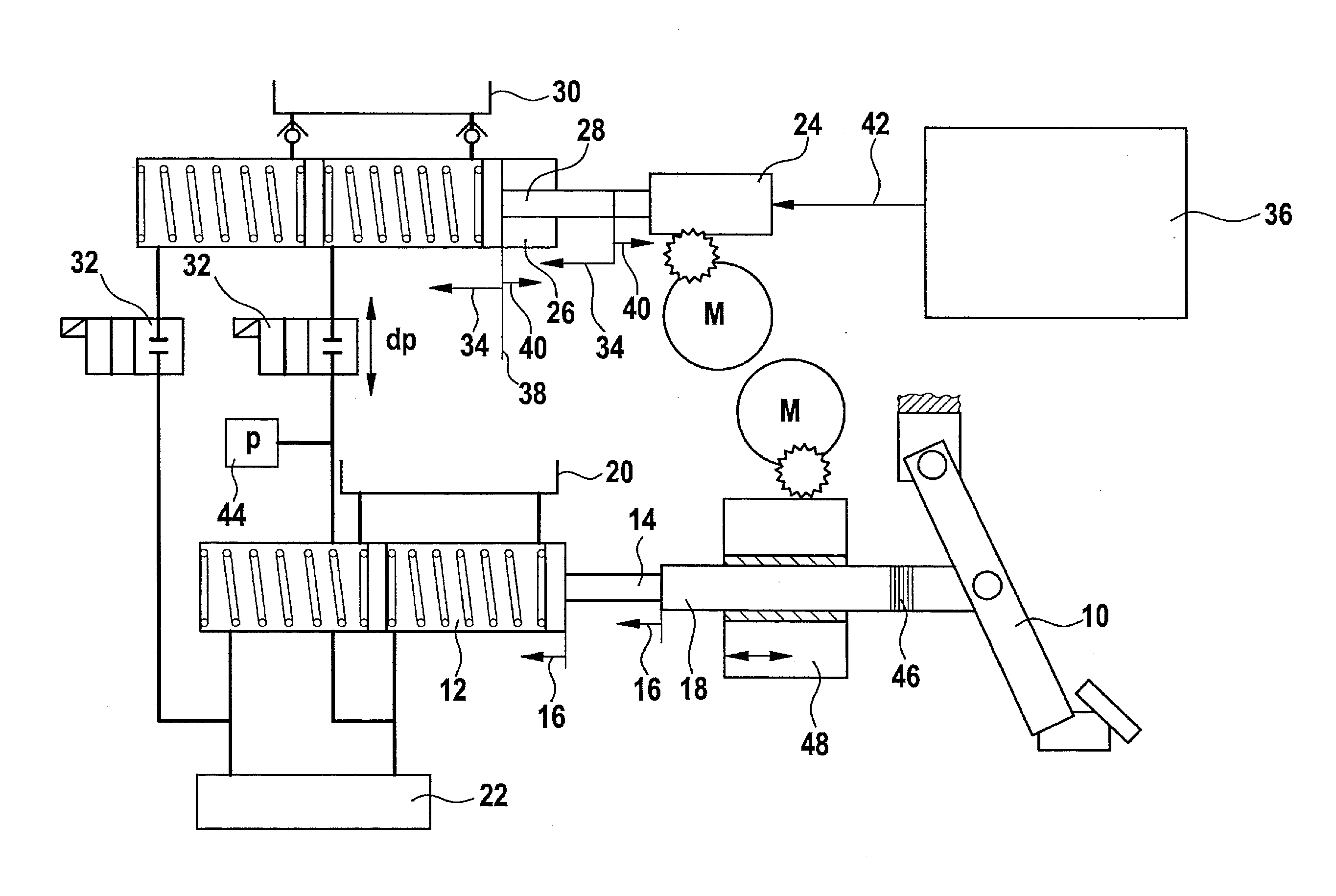 Brake system for a vehicle and method for operating a brake system for a vehicle