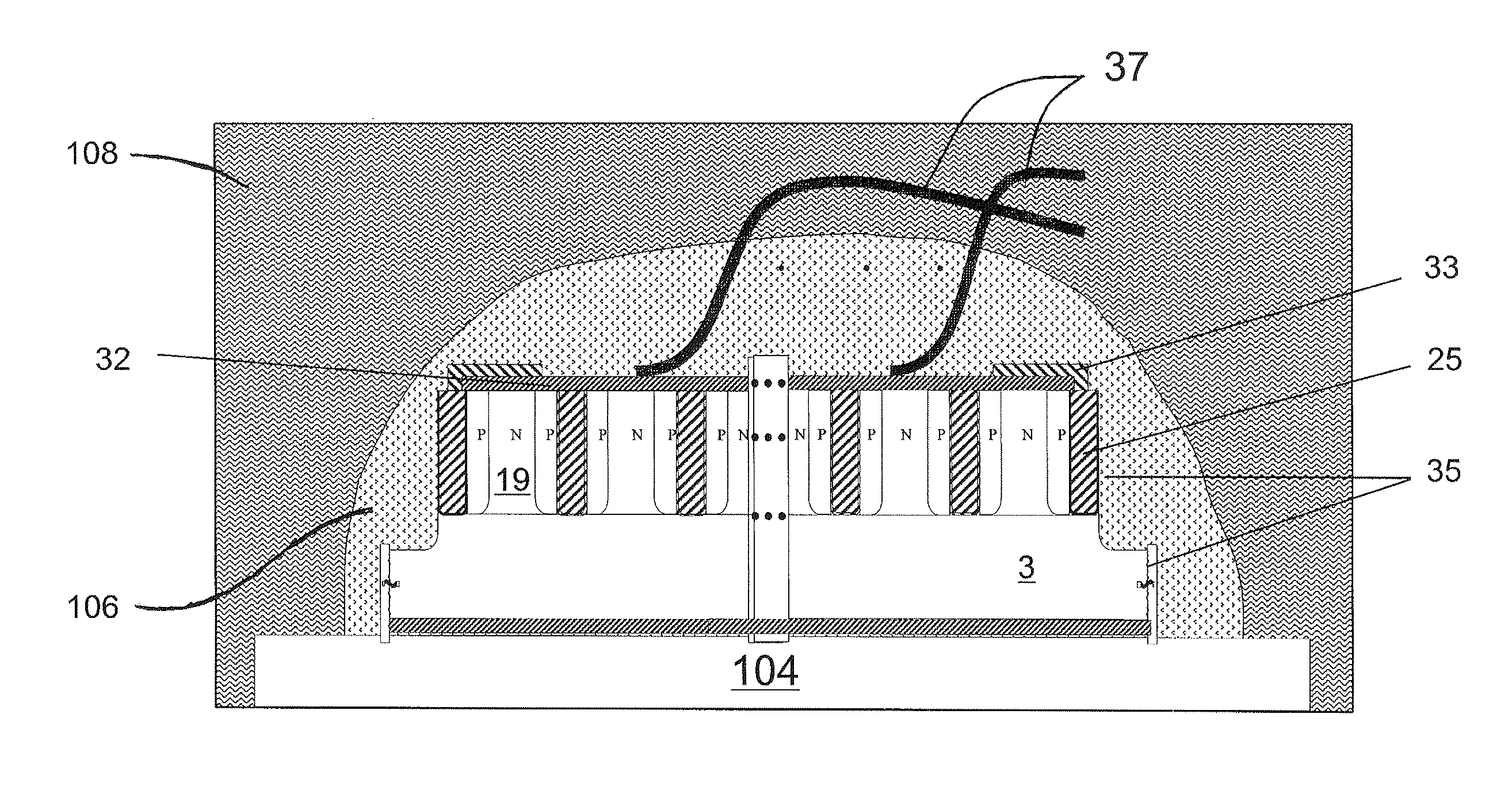 Methods for manufacturing superjunction semiconductor device having a dielectric termination