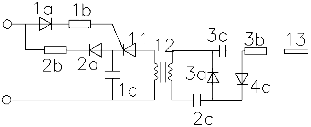 Intelligent sterilizing electronic unit of vegetable washer