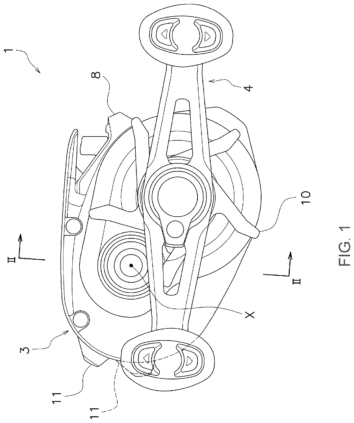 Dual-bearing reel