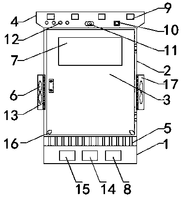 Alternating-current distribution switch cabinet in constant humidity control