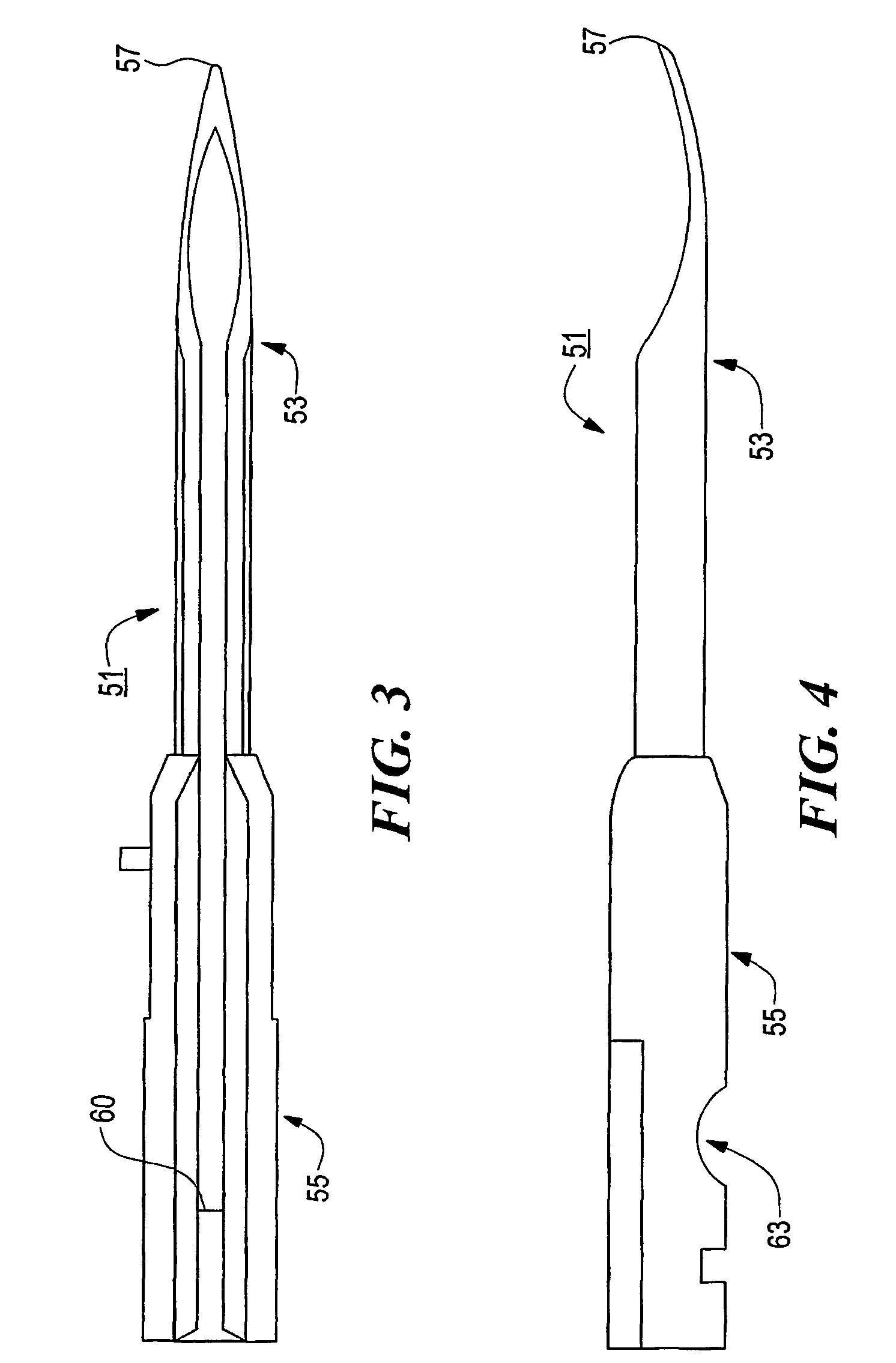 Plastic fasteners, needles for dispensing and method of manufacture