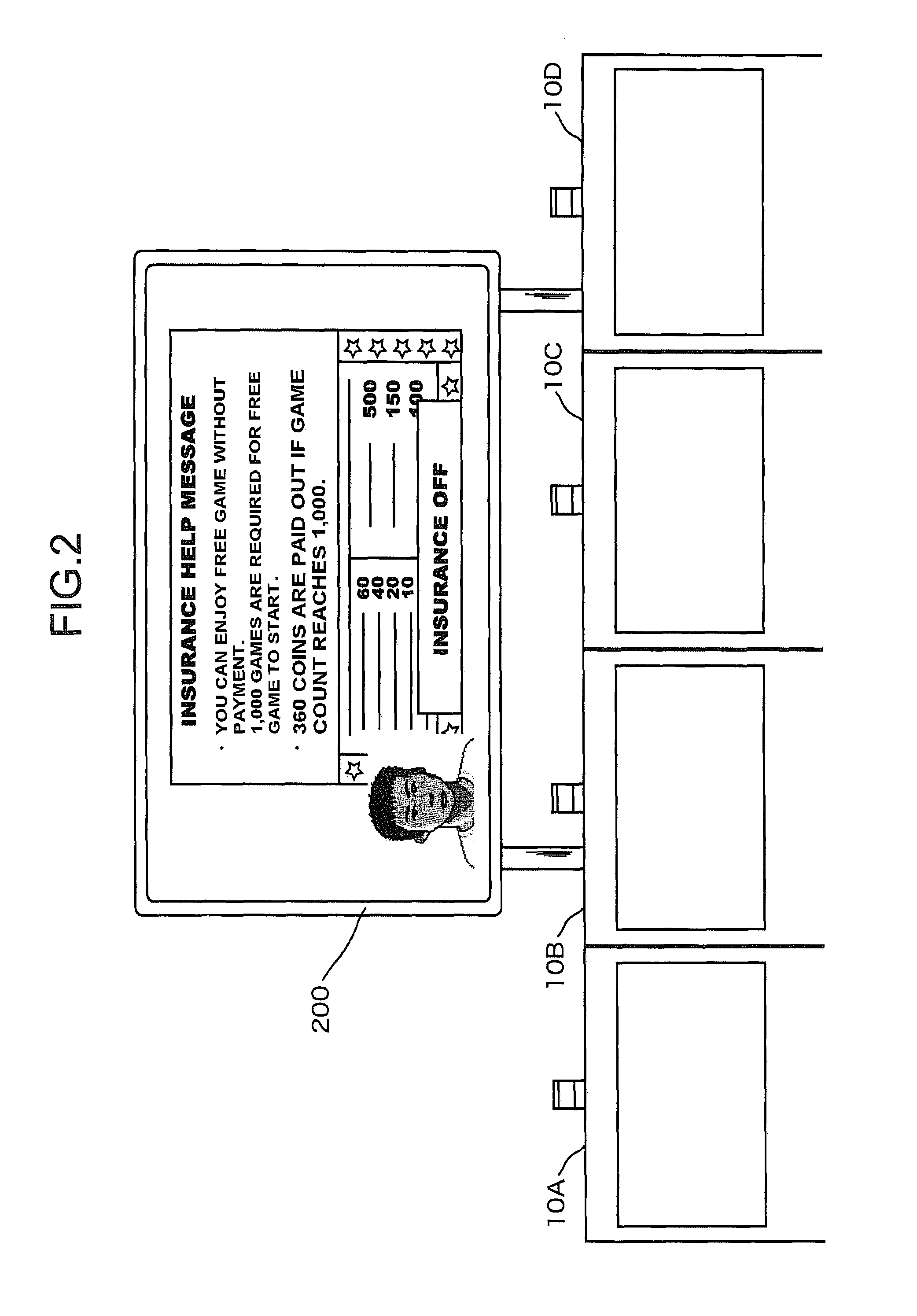 Gaming system with common display and control method of gaming system