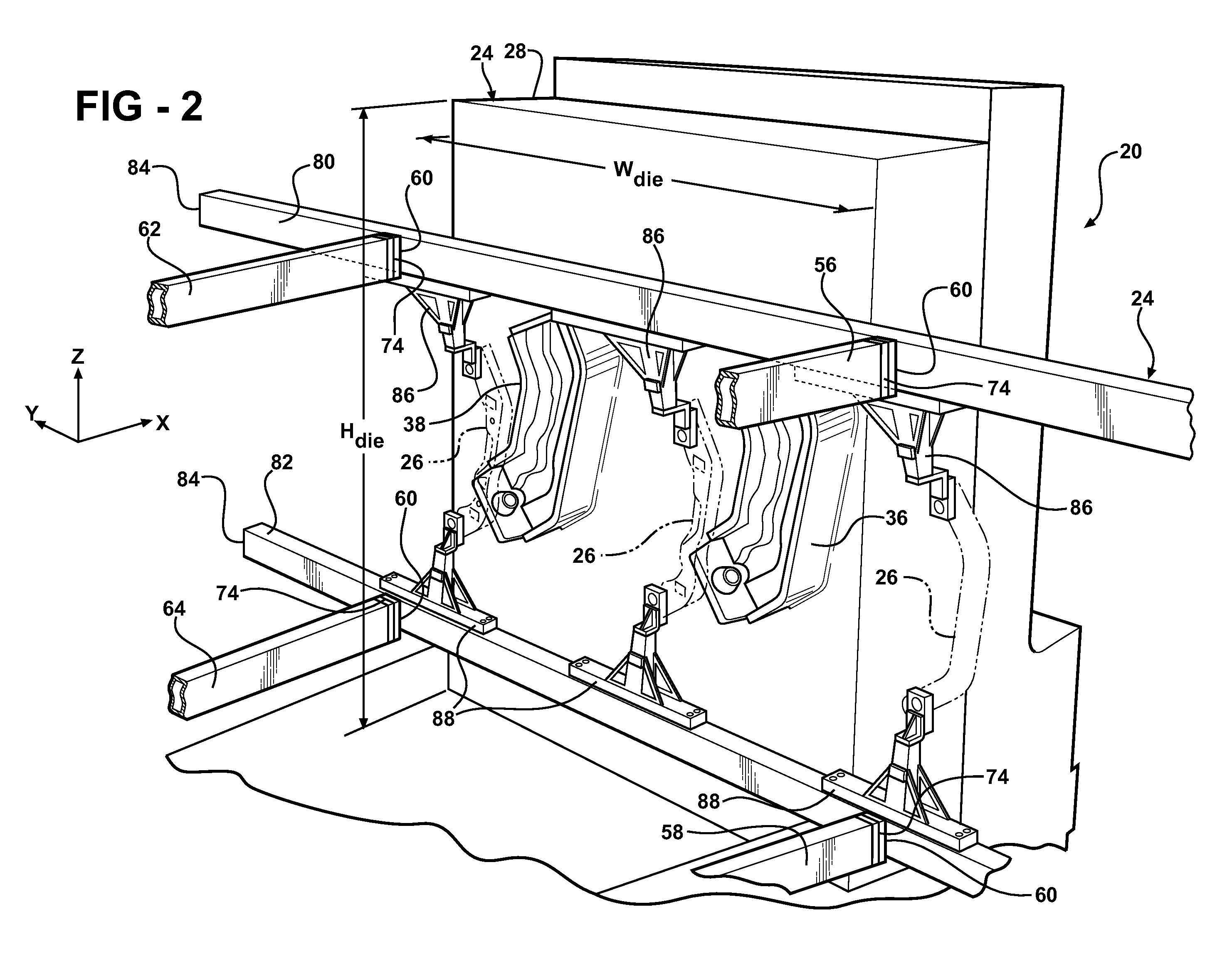 Part transfer system and method