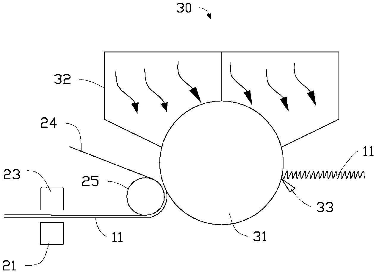Papermaking device and papermaking method