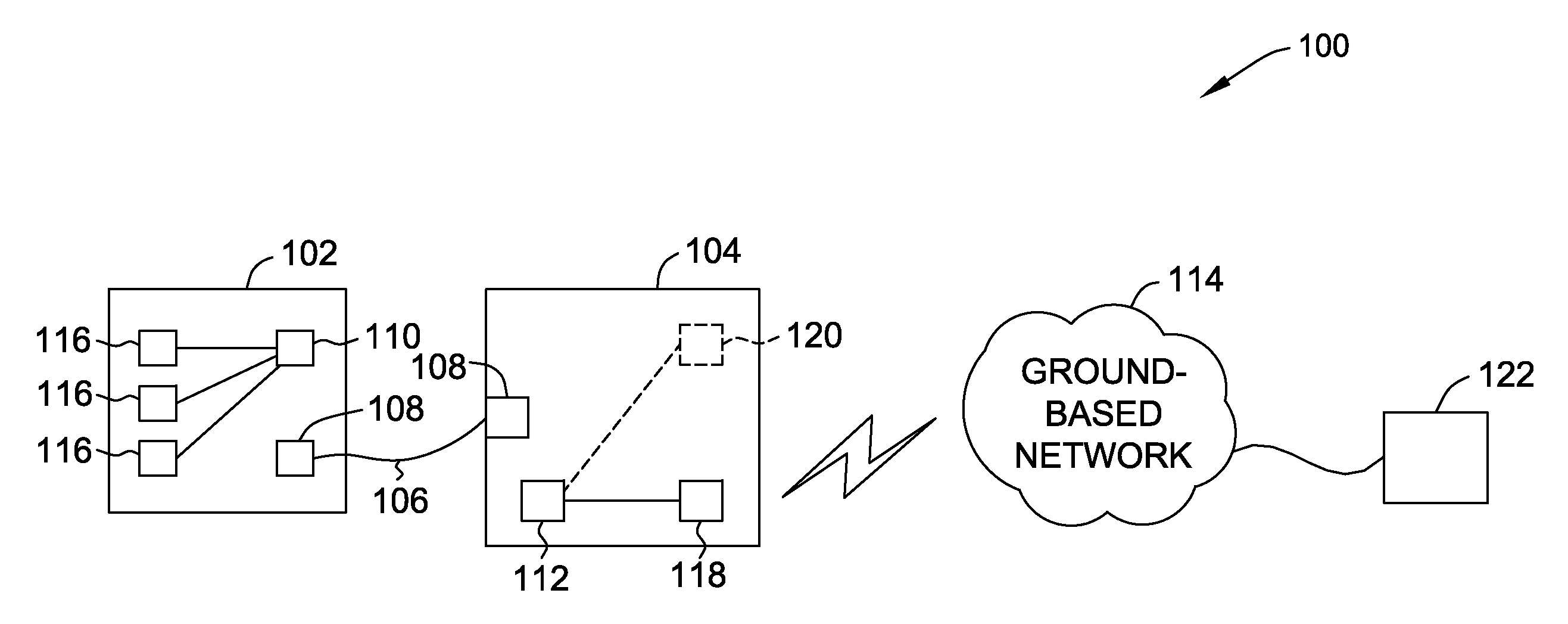 Methods and systems for vehicle broadband connection to a data network
