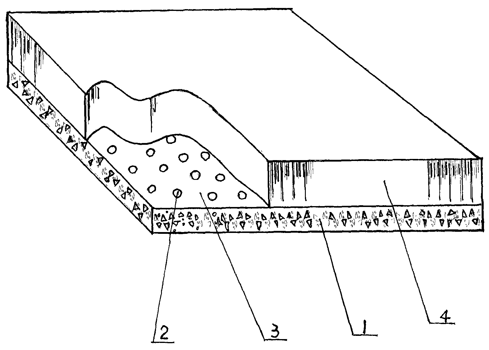 Greening technique for improving clay soil in drought areas