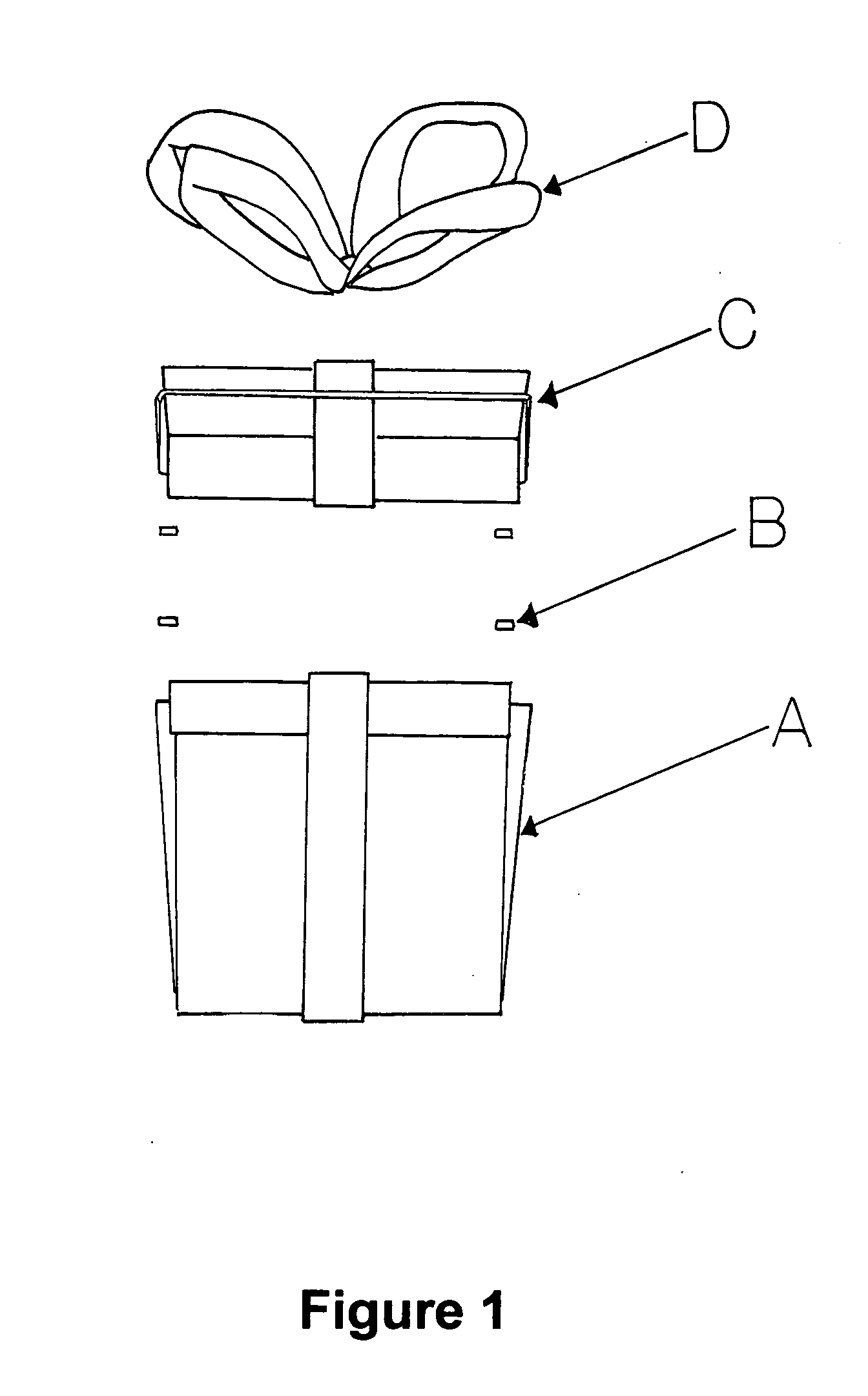 Gift box with magnetic locking mechanism