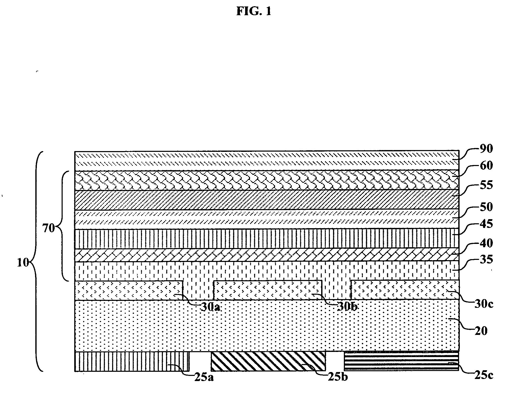 Method of making an OLED device