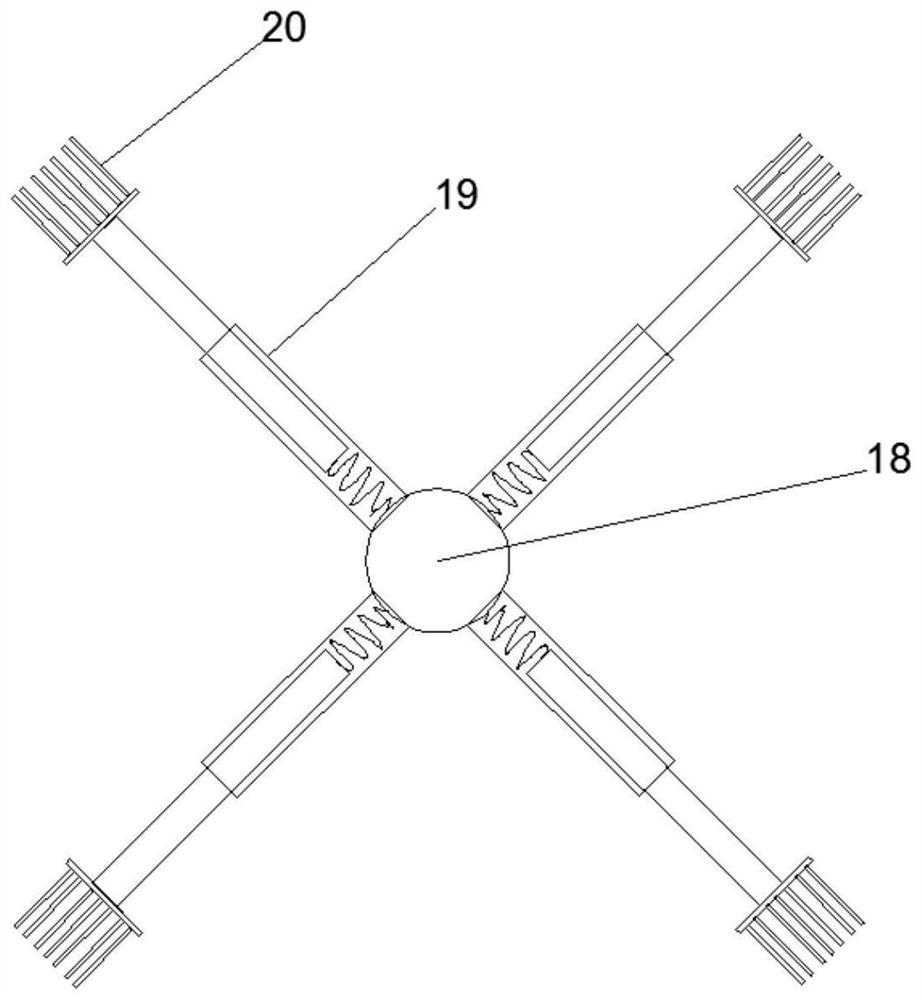 High-level reservoir of gate-type flushing system of water conservancy system