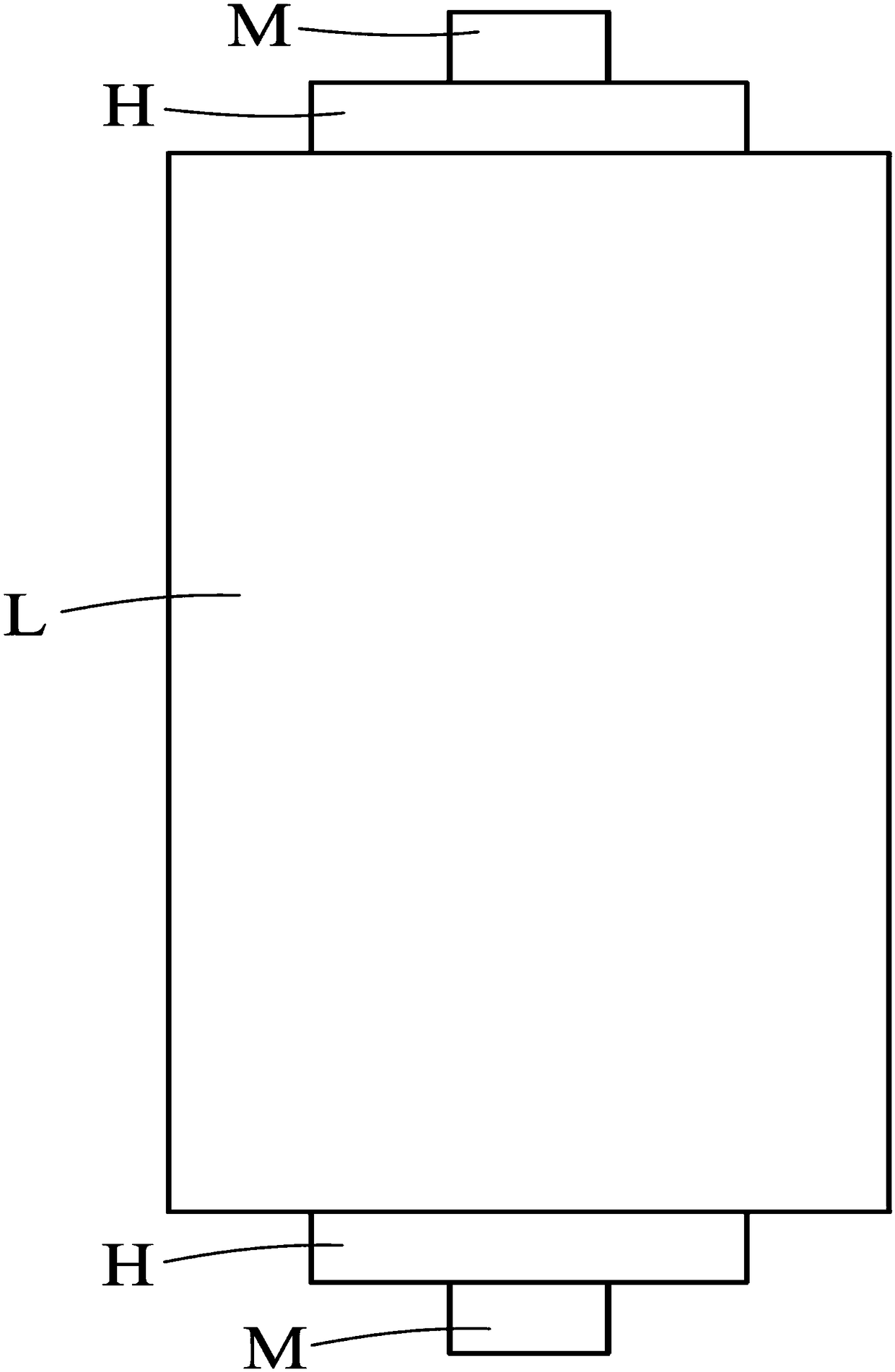 Resistor having increasing resistance due to increasing voltage