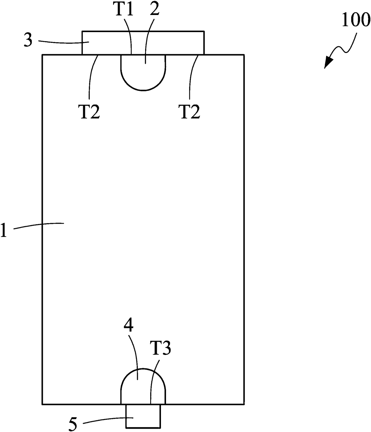 Resistor having increasing resistance due to increasing voltage