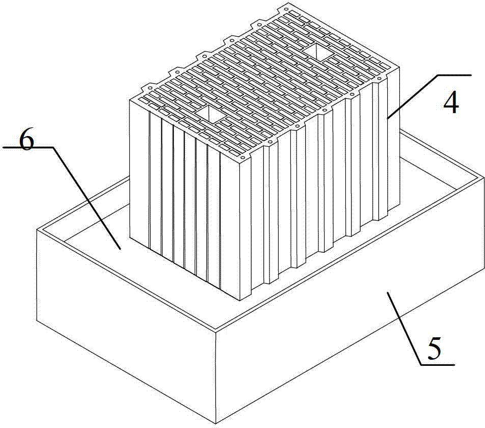 Ultrathin mortar joint masonry construction method of sintered shale insulation hollow block pulp bonding method