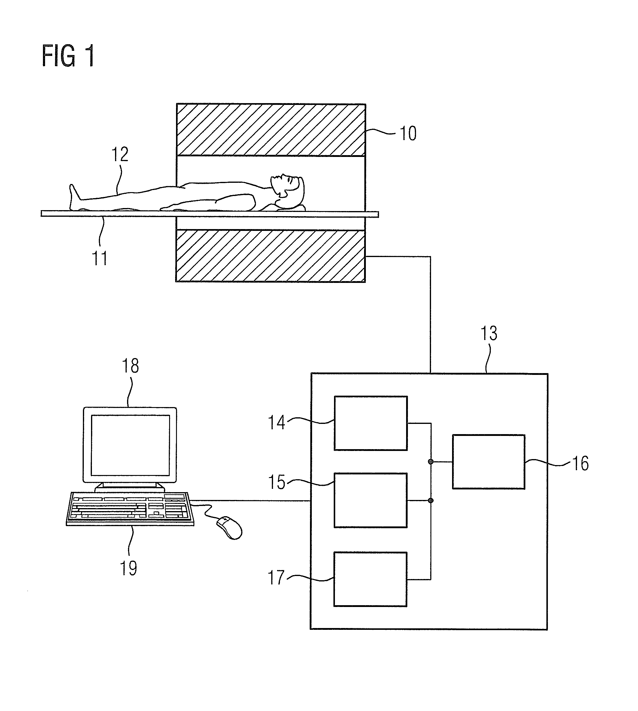 Method for a rapid determination of spatially resolved magnetic resonance relaxation parameters in an area of examination