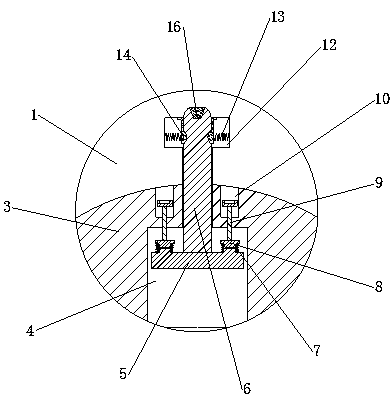 Reinforced structure for gear and rotating shaft connection