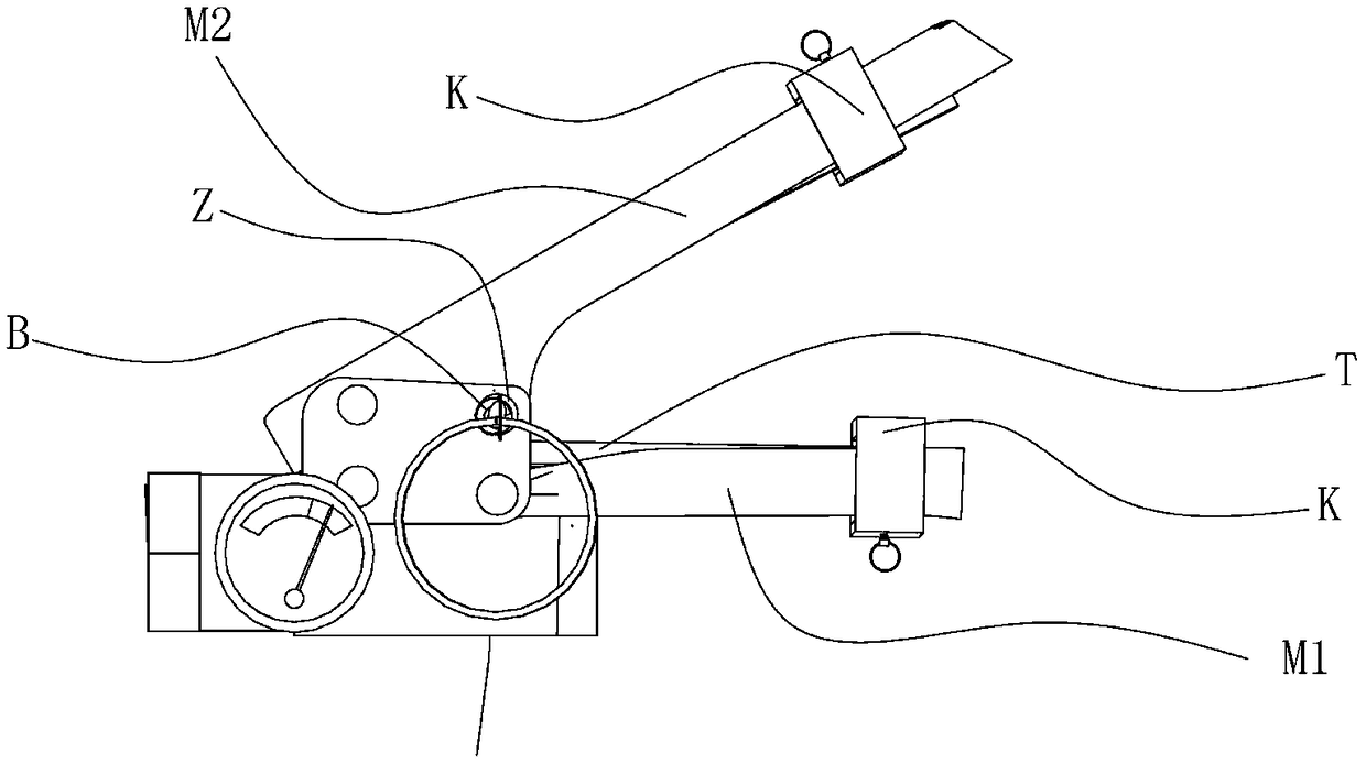 Device for self-starting fire extinguishers by aid of balls and elastic module under condition of open fire