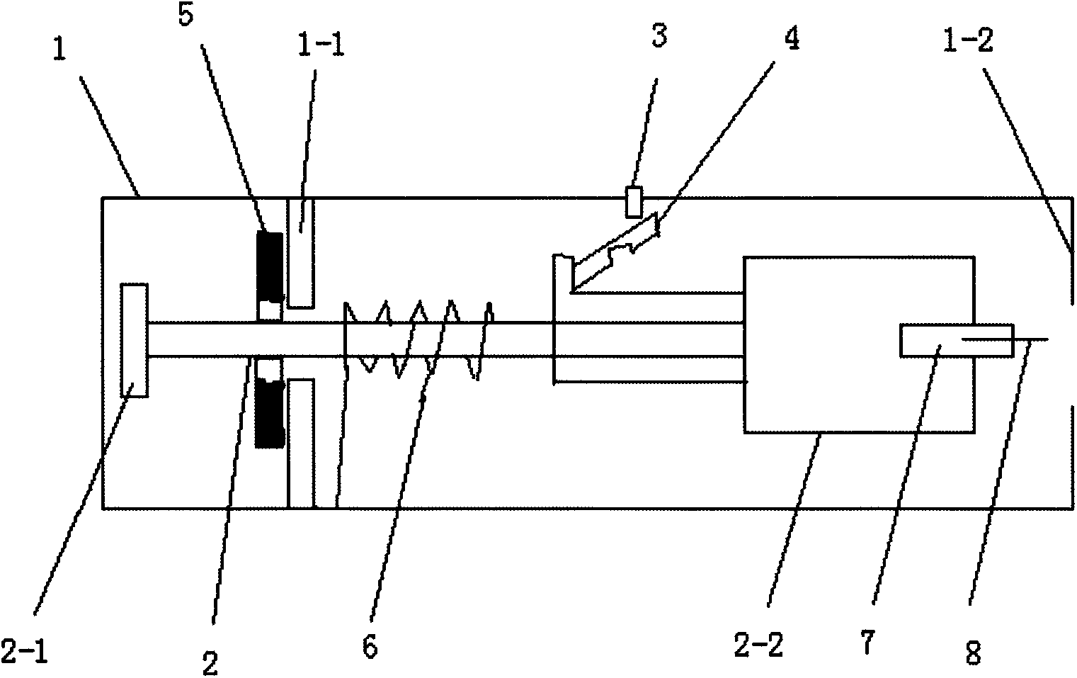 Blood sampling device with buffer device