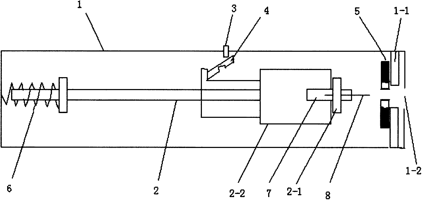 Blood sampling device with buffer device