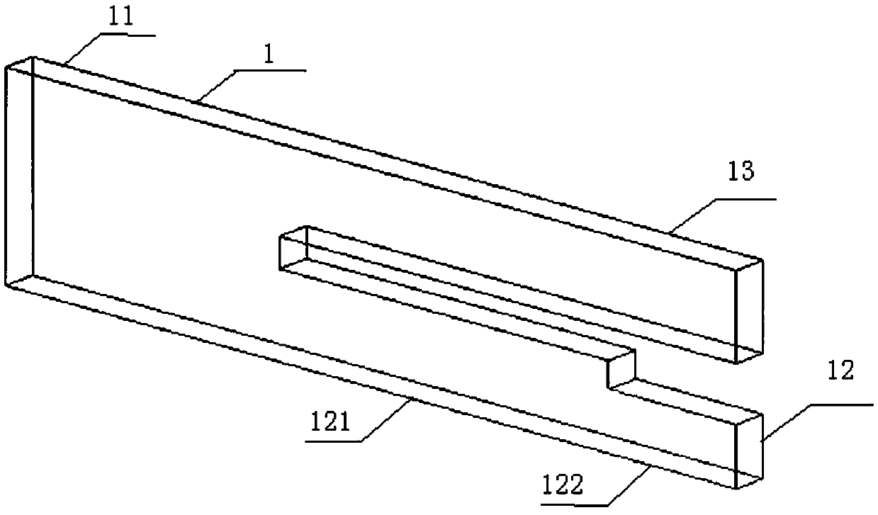 High-order resonance type quartz tuning fork micro-cantilever and manufacturing method thereof