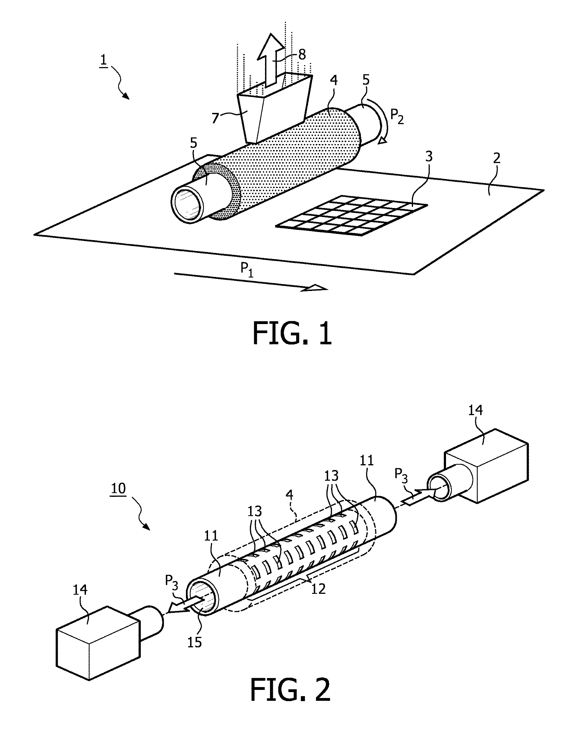 Device and method for drying separated electronic components