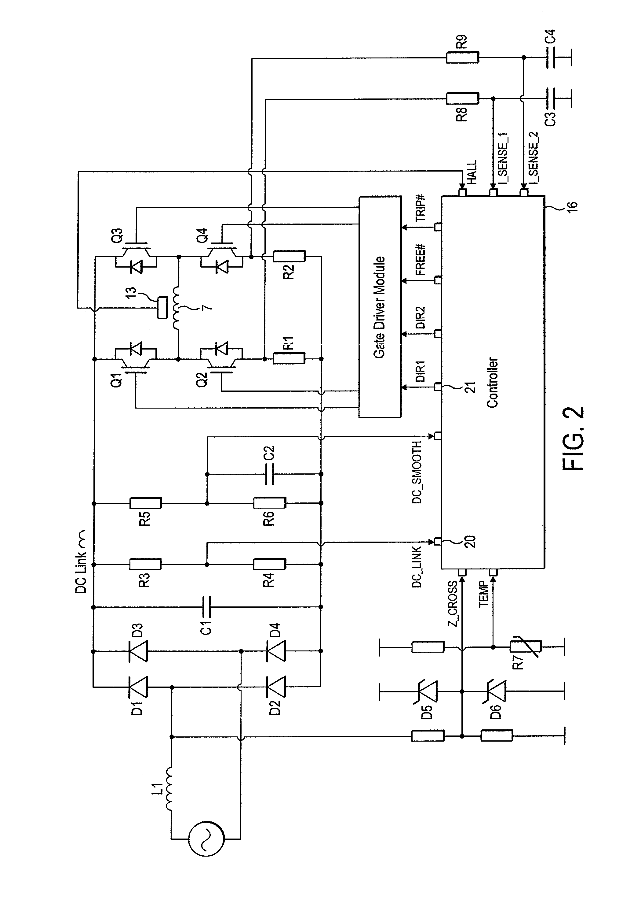 Control of a brushless motor