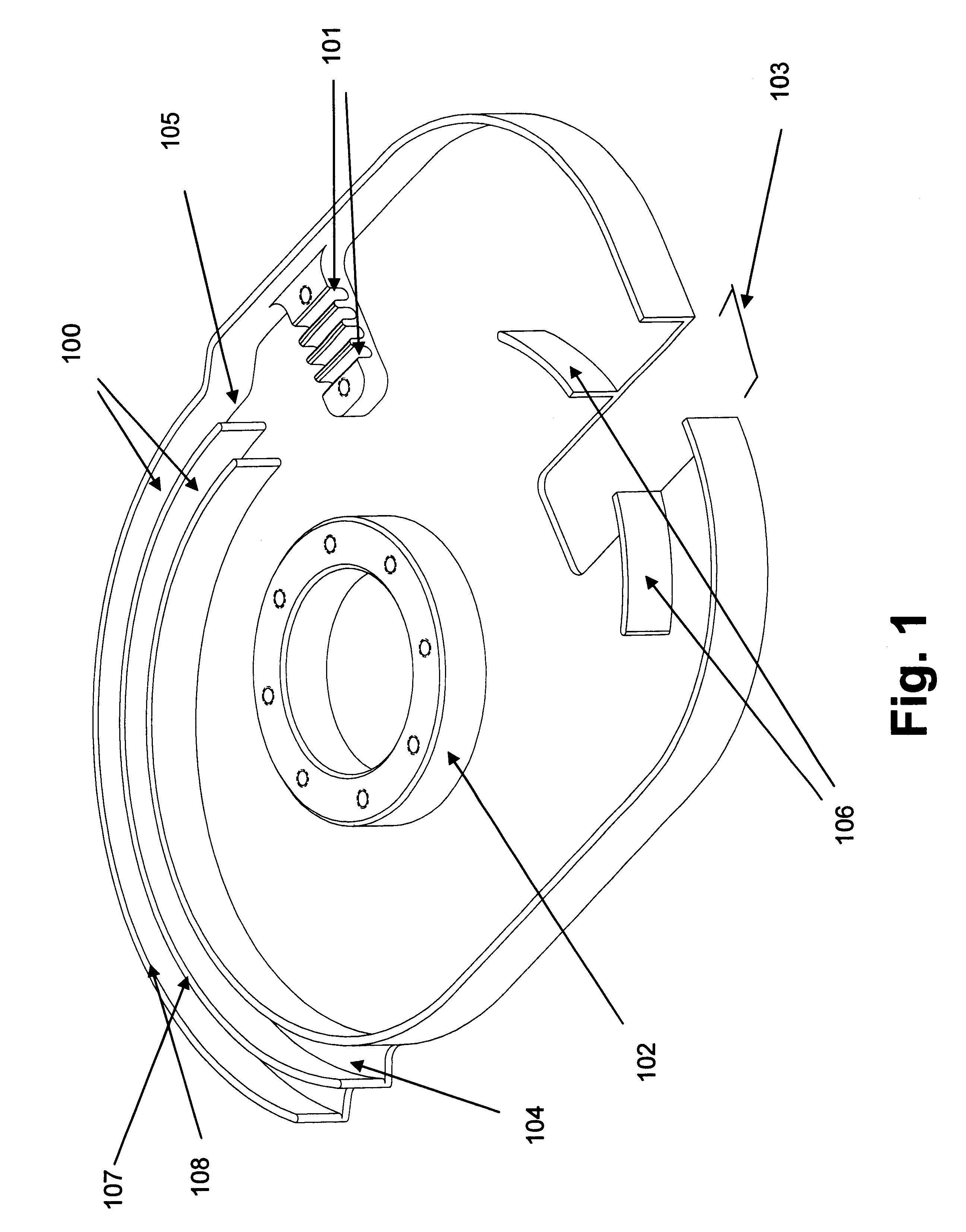 Optical fiber clamping apparatus to hold fiber cable while providing retractable distance across module unit