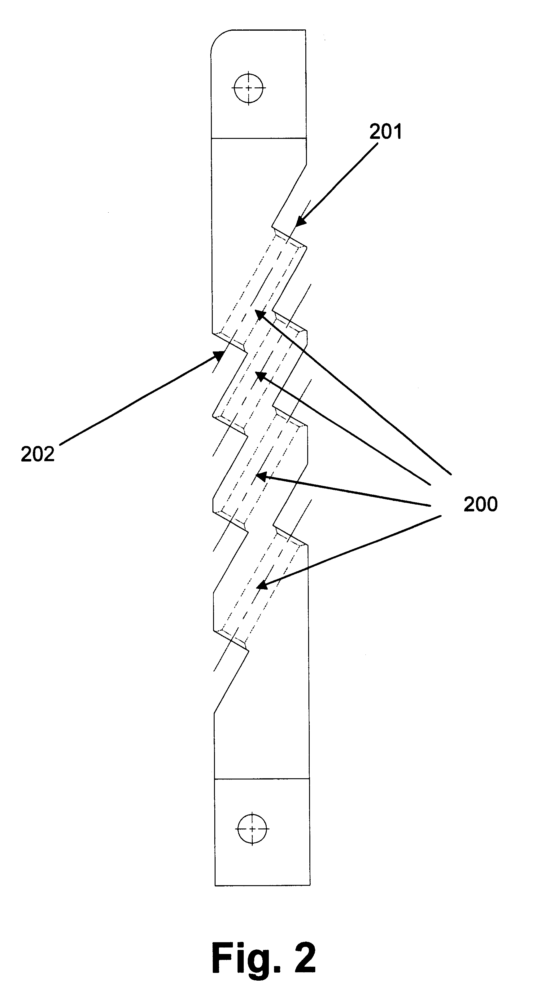 Optical fiber clamping apparatus to hold fiber cable while providing retractable distance across module unit