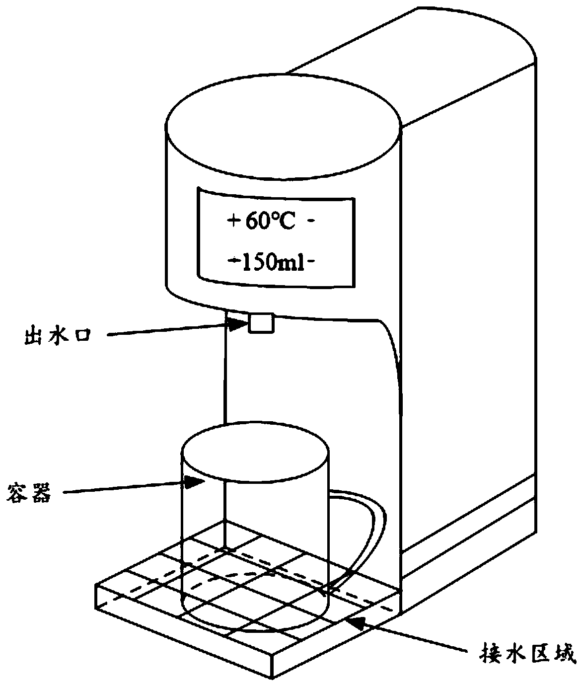 Water dispenser water outlet method, water dispenser and computer readable storage medium