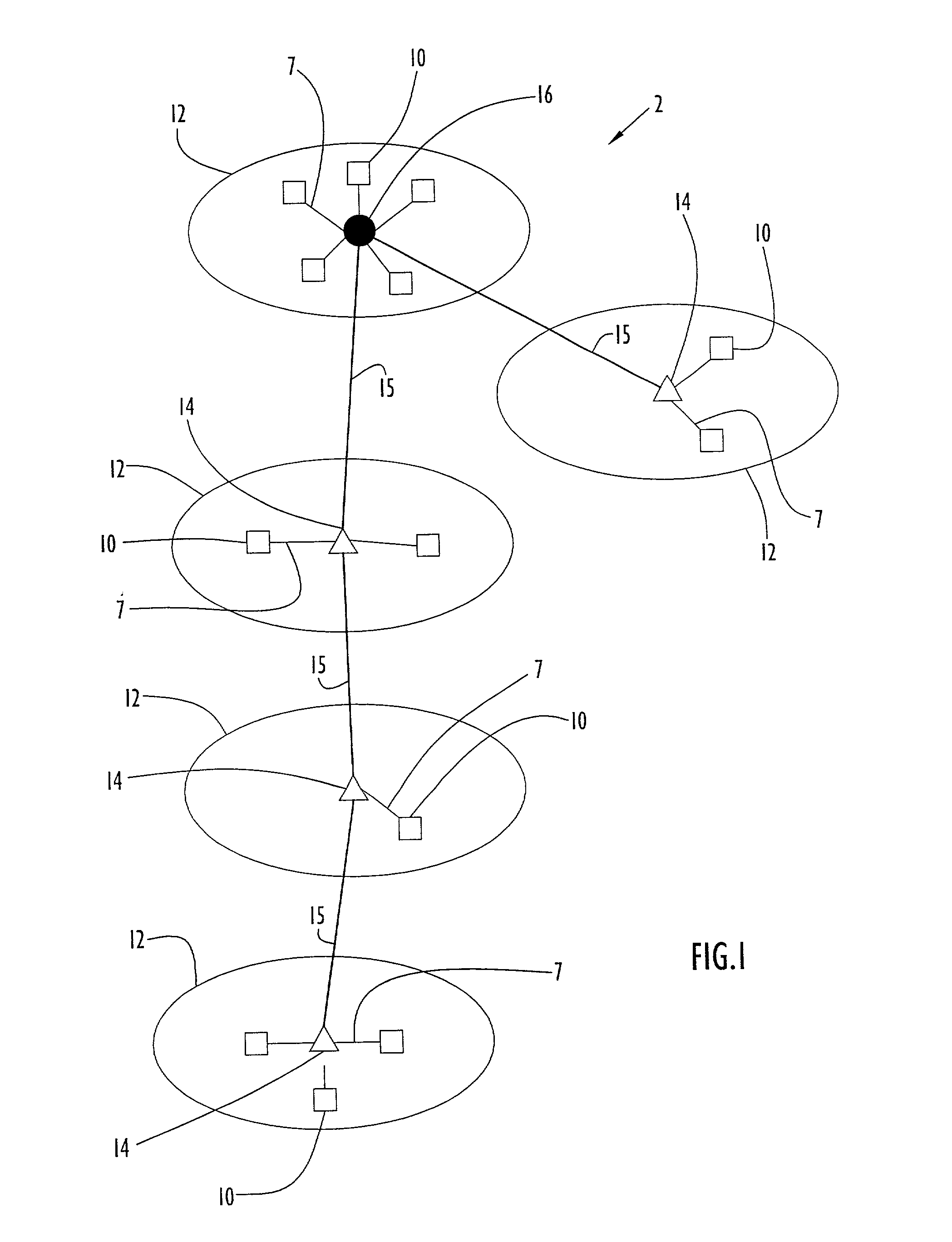 Method and apparatus for on demand multicast and unicast using controlled flood multicast communications