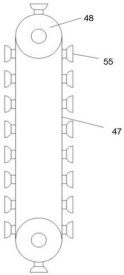 An auxiliary device for marking lines on curved surfaces