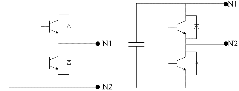 Protection circuit of converter power component