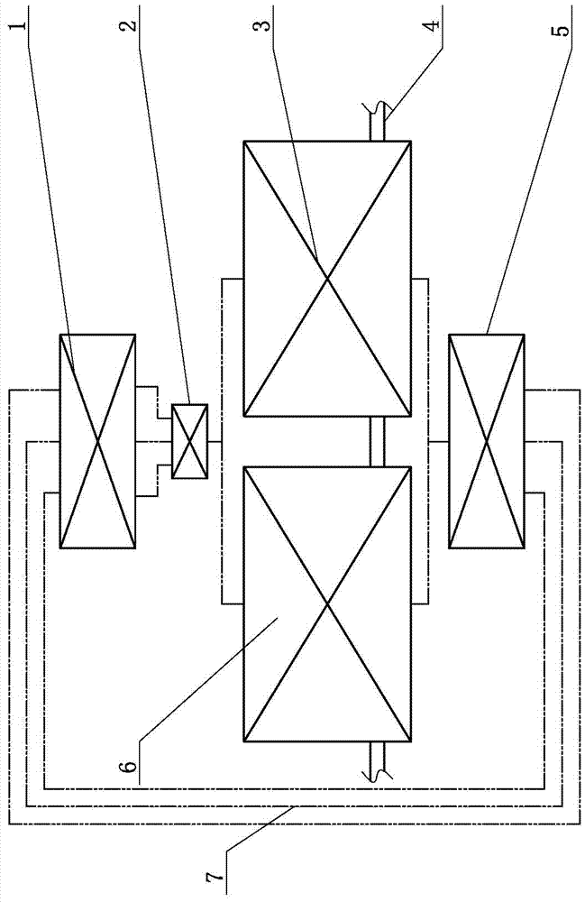 A surface treatment production line for spring steel