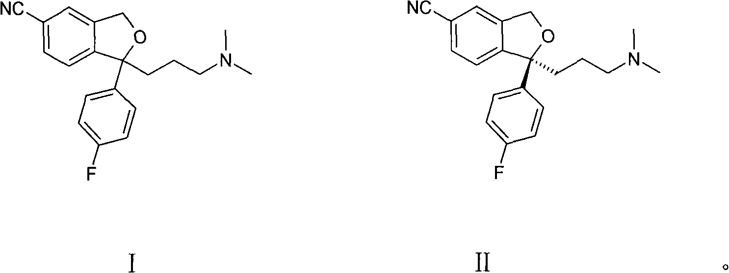 Method for preparing citalopram and S-citalopram