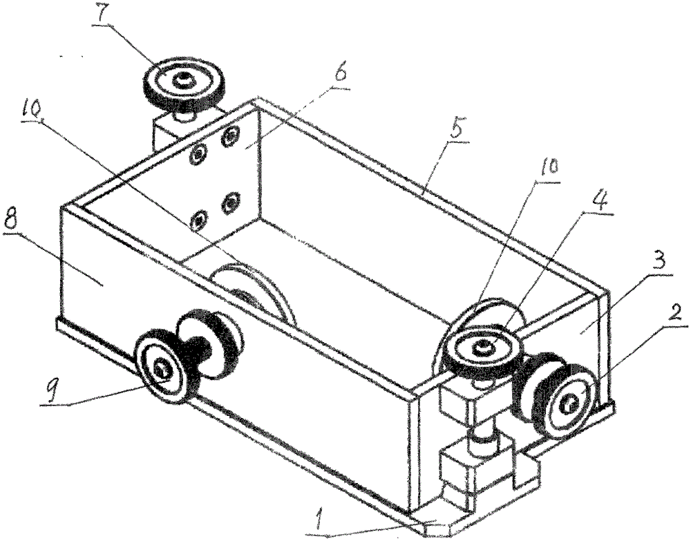 Sample preparation mold for non-standard brick strength test of masonry wall and its use method