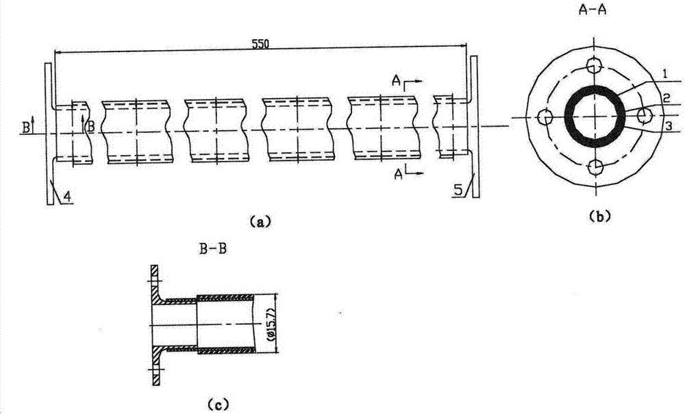 Composite material viscoelastic damping rod