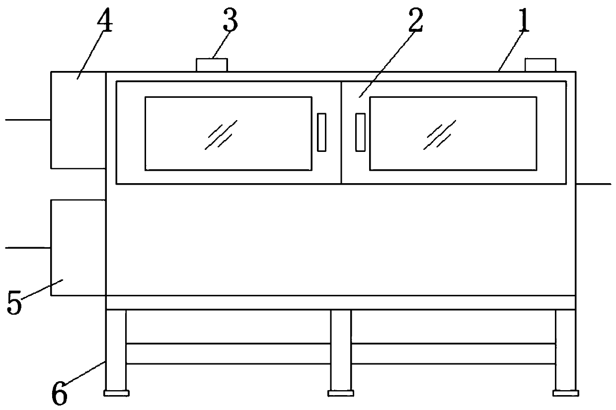 Release paper covering device for mask processing, and using method thereof