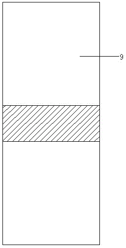 Heat radiation type printing and dyeing drying device