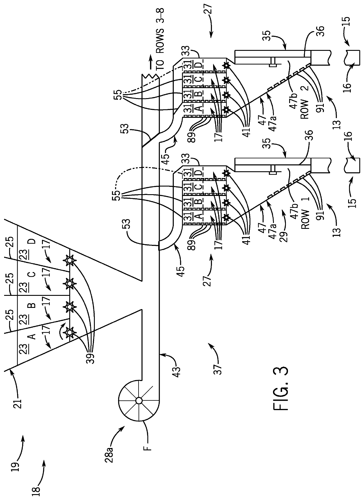 Multiple seed-type planting system with seed delivery speed control