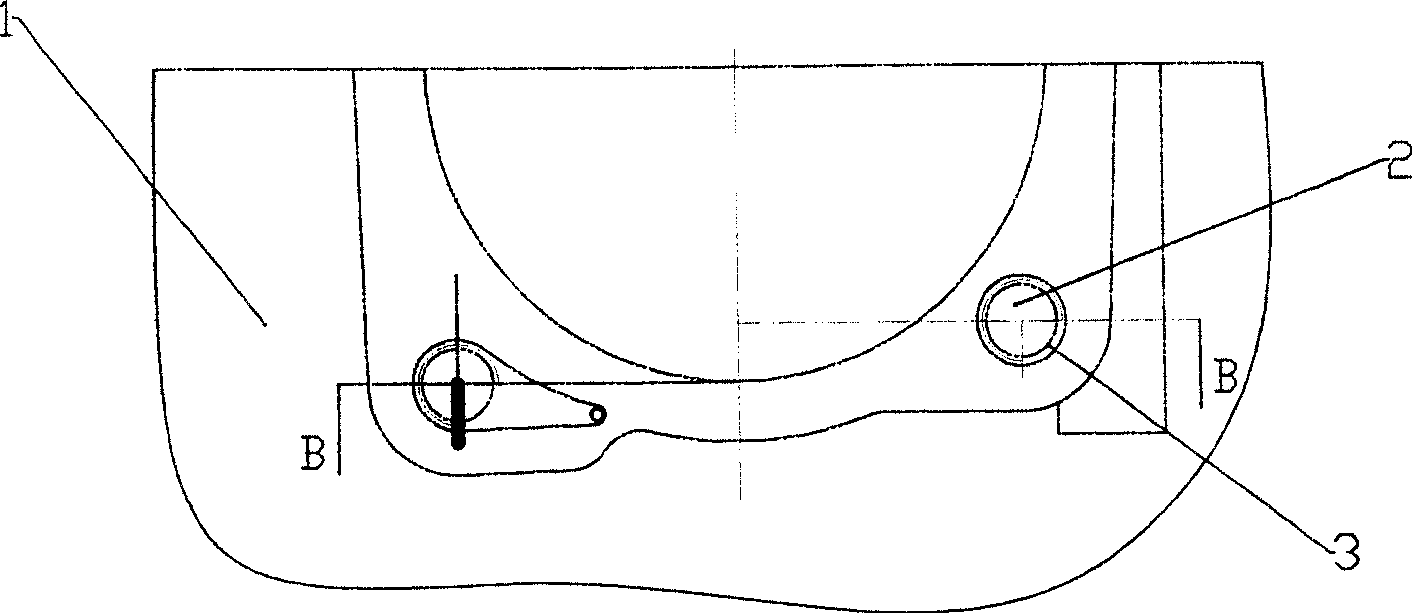 Thread fixing structure of thermal-state magnesium alloy component