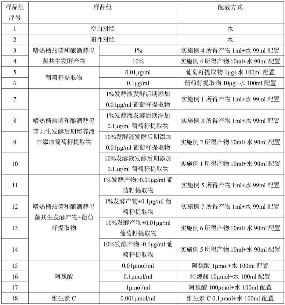 Anti-inflammatory skin care product composition containing double-bacterium fermentation product and active grape seed extract for resisting urban pollution